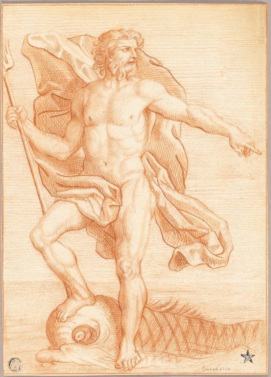 Neptun von Follower of Charles Le Brun
