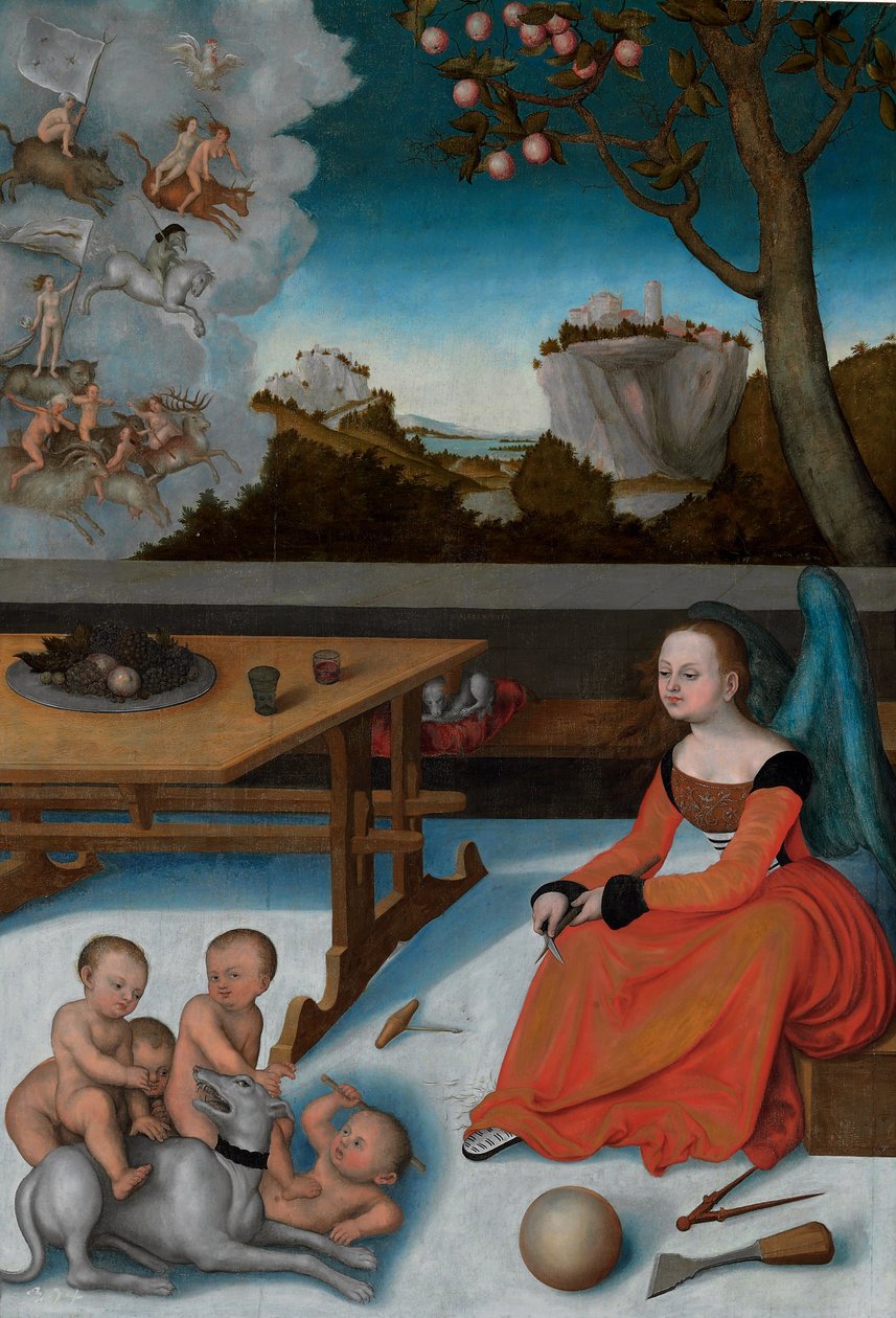 Melancholie von Follower of Lucas Cranach the Elder