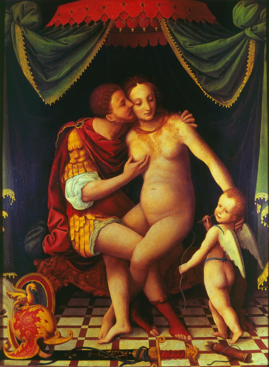 Mars und Venus von Fontainebleau School