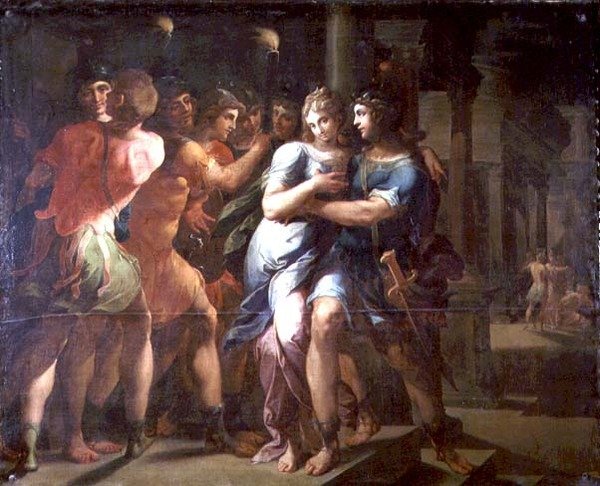 Die Entführung der Chariclo von Fontainebleau School