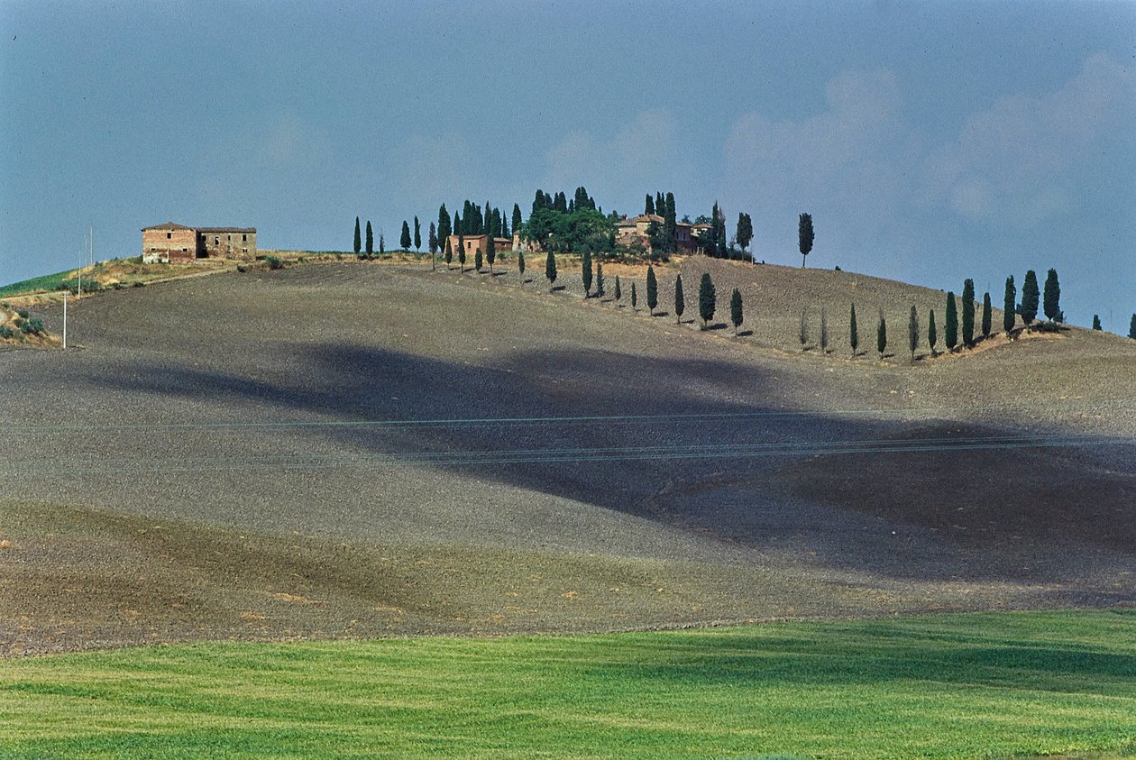 Toskanische Landschaft von Fosco Maraini