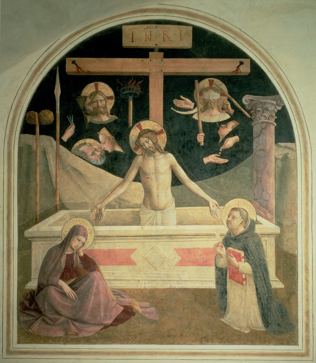 Christus erhebt sich aus seinem Grab, ca. 1438-45 von Fra Angelico