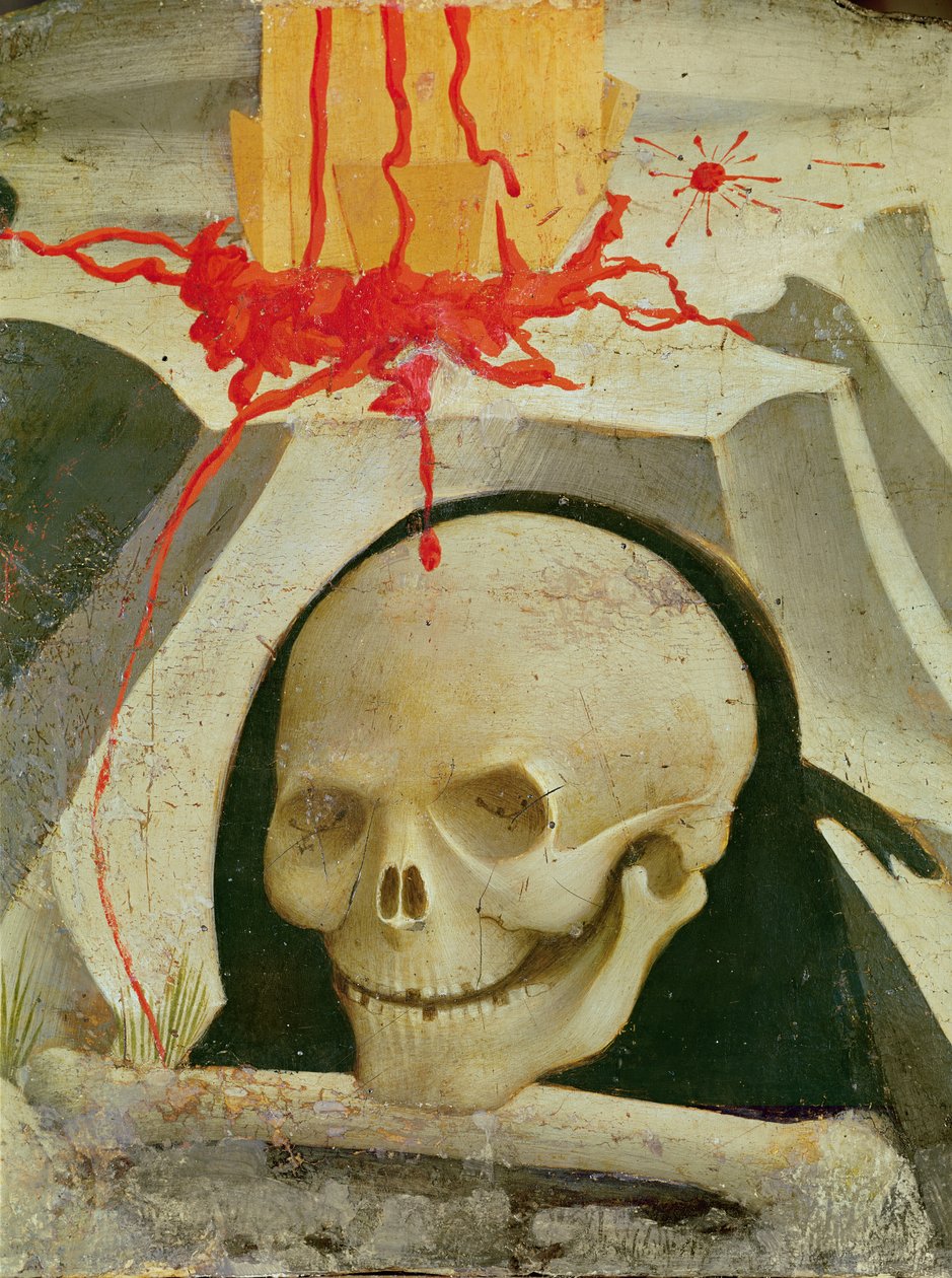 Kreuzigung und Heilige (Detail) von Fra Angelico
