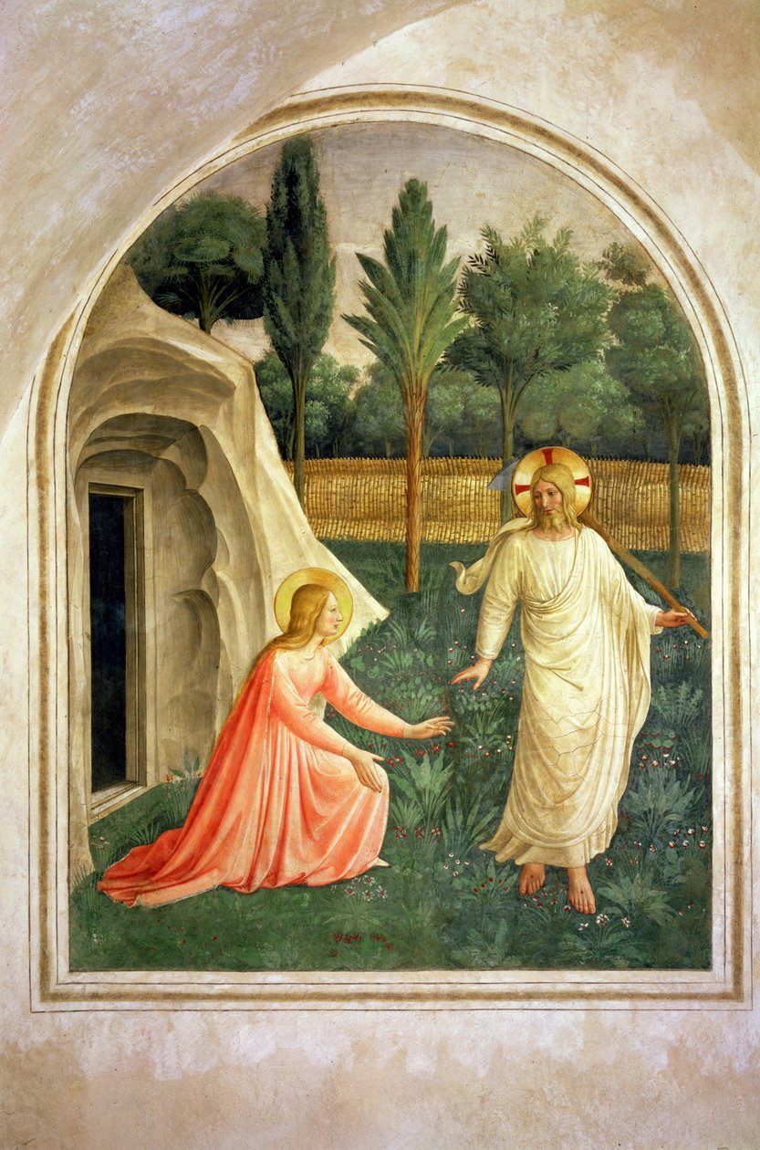 Noli Me Tangere, 1442 von Fra Angelico