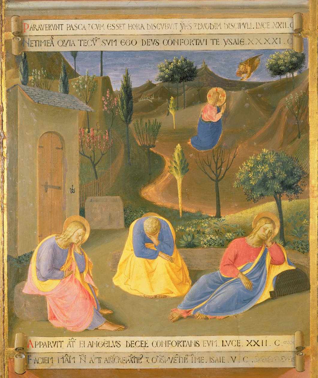 Die Agonie im Garten (Detail) von Fra Angelico