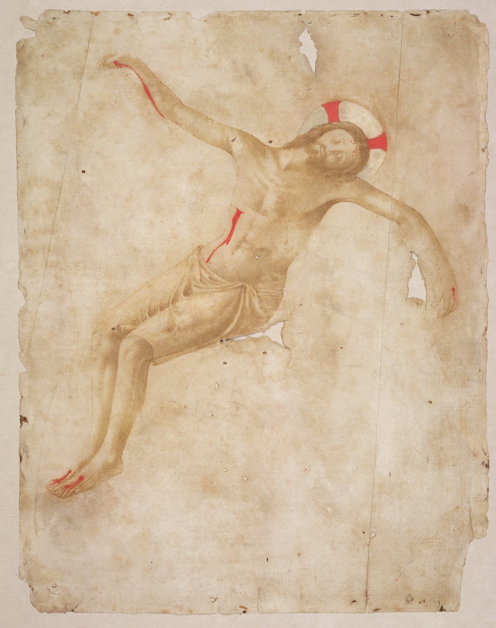 Der tote Christus, ca. 1432 von Fra Angelico