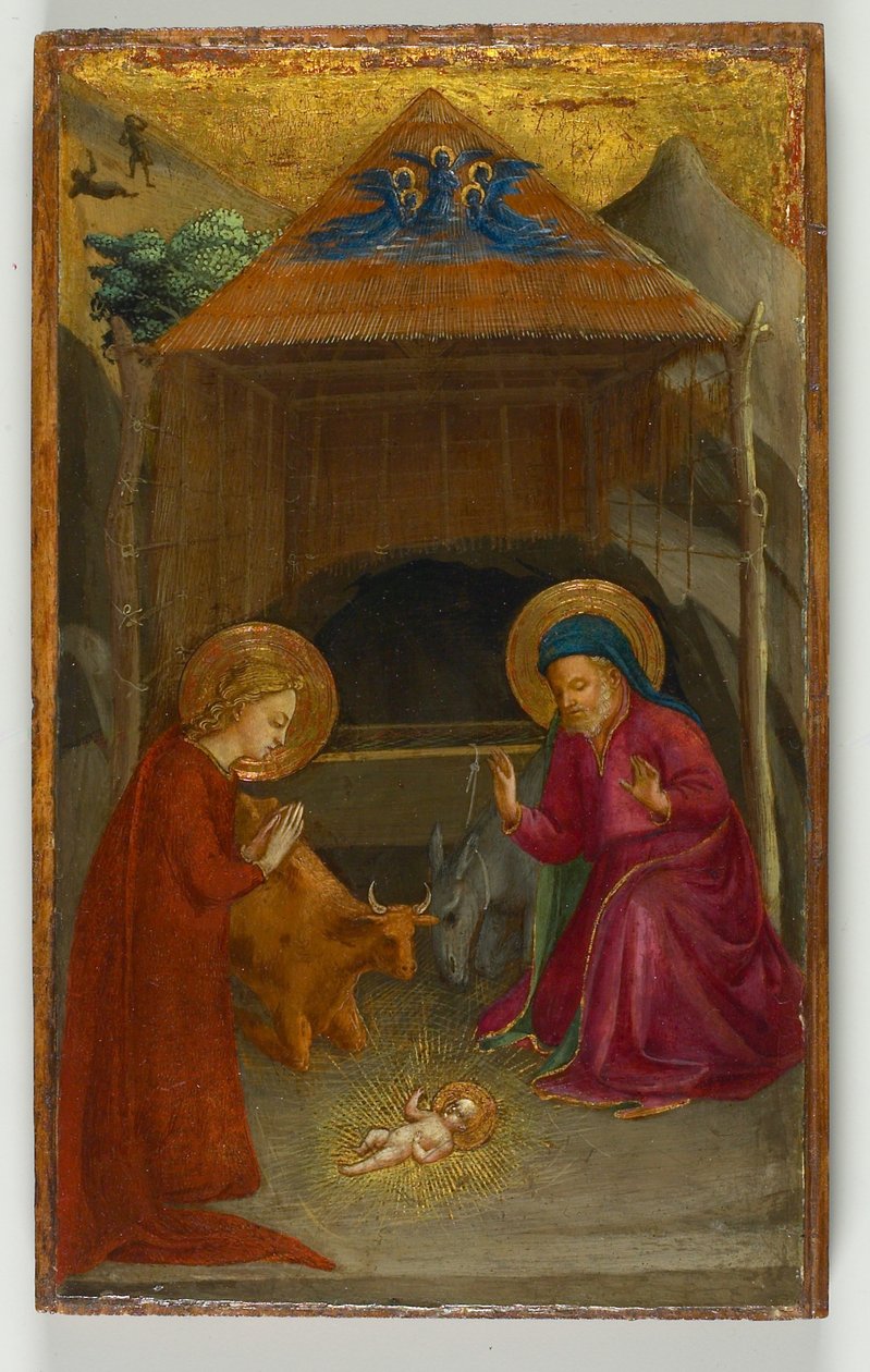 Die Geburt Christi, c.1425-30 von Fra Angelico