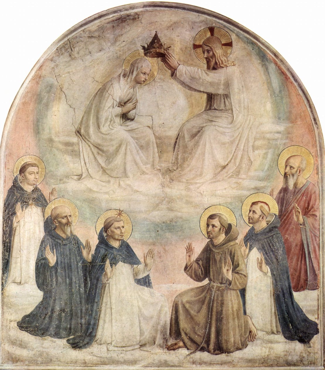 Krönung der Jungfrau von Fra Angelico