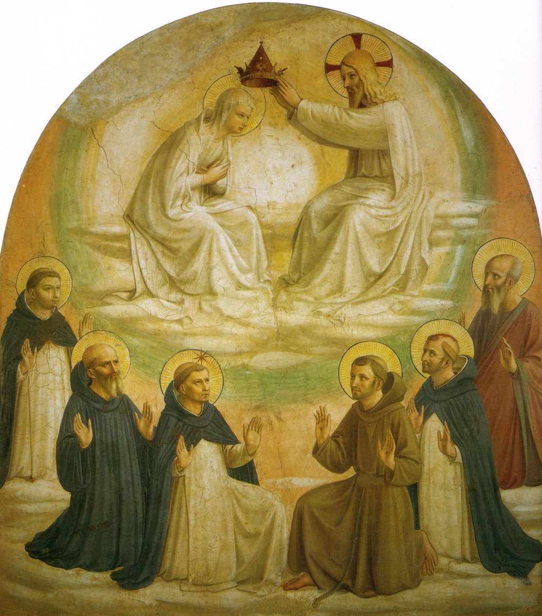 Krönung der Jungfrau von Fra Angelico