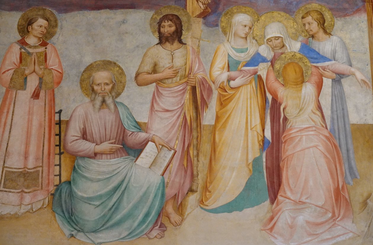Kreuzigung mit Heiligen von Fra Angelico