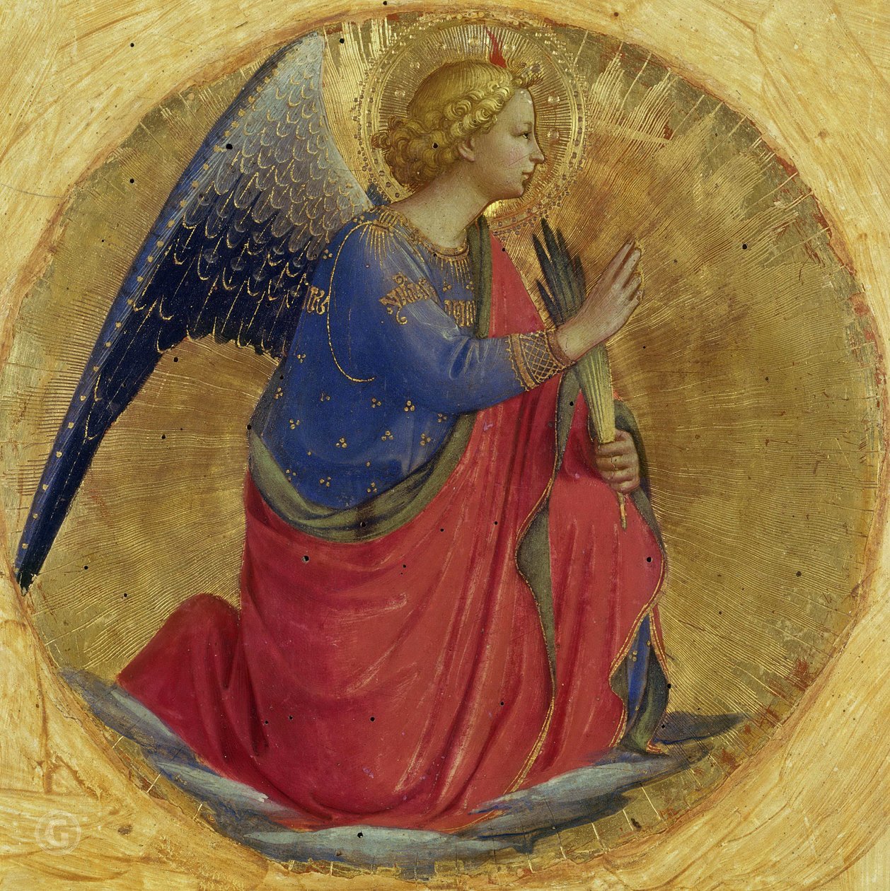 Verkündigung Perugia Altarbild von Fra Angelico