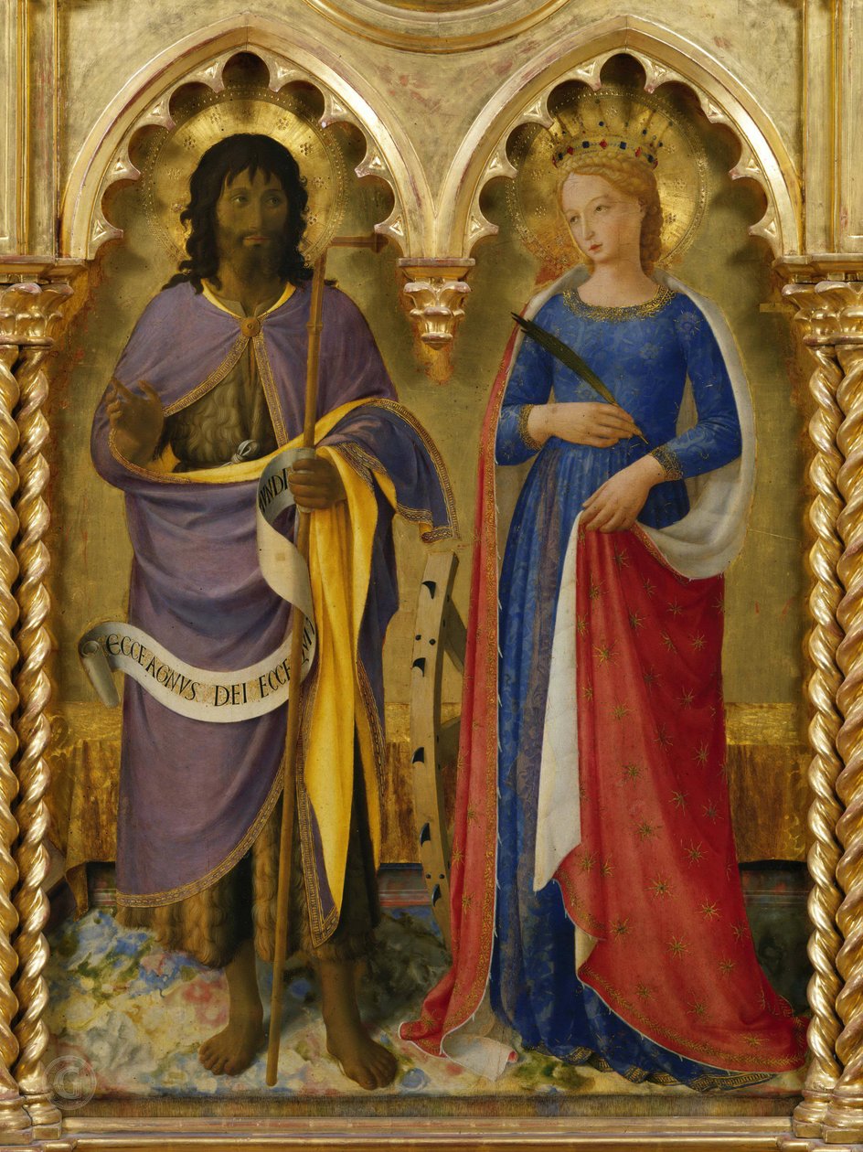 Verkündigung Perugia Altarbild von Fra Angelico