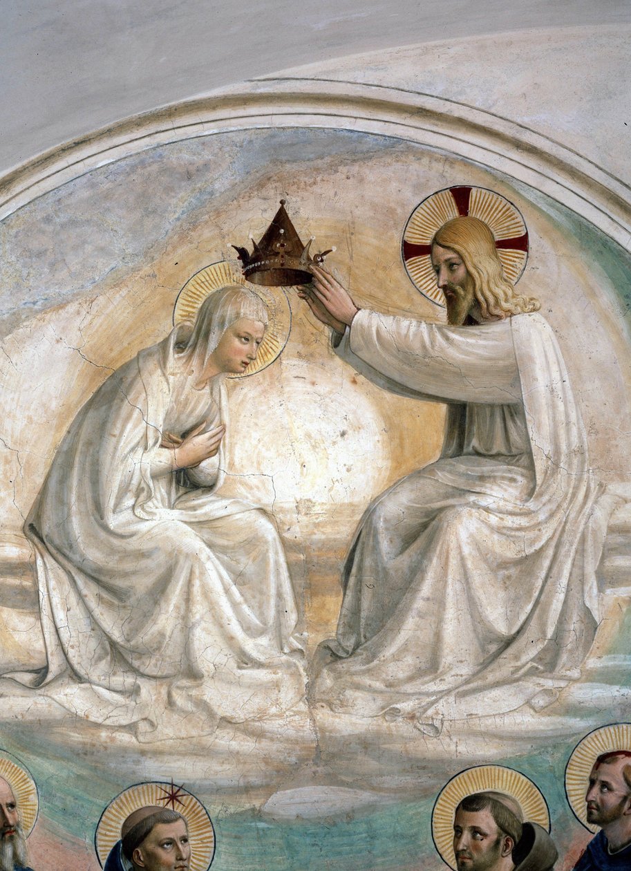 Die Krönung der Jungfrau von Fra Angelico