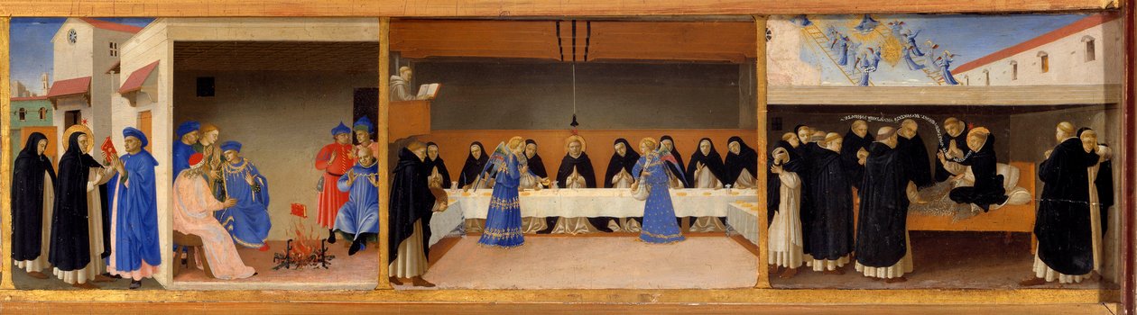 Das Leben der Heiligen Dominica von Fra Angelico
