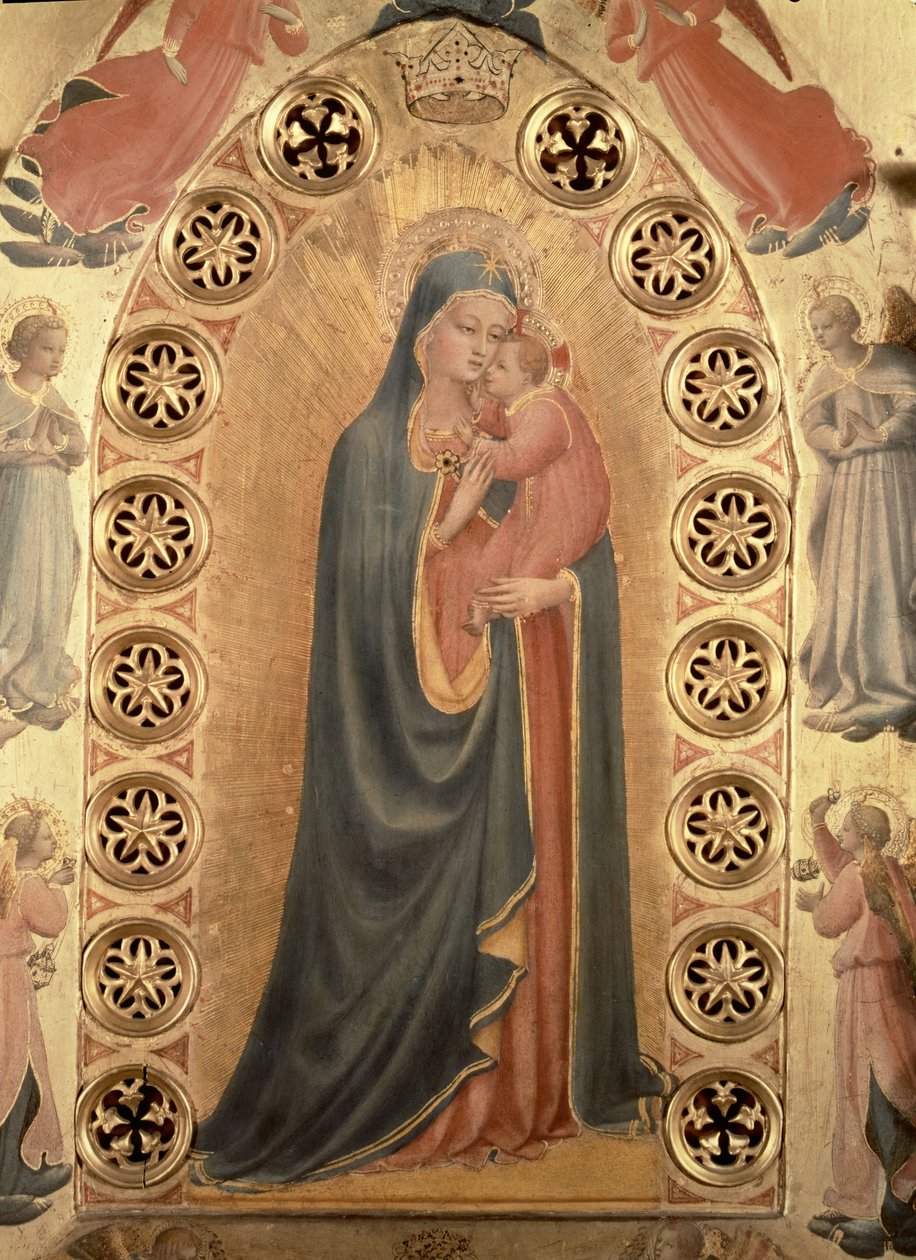 Madonna der Sterne von Fra Angelico