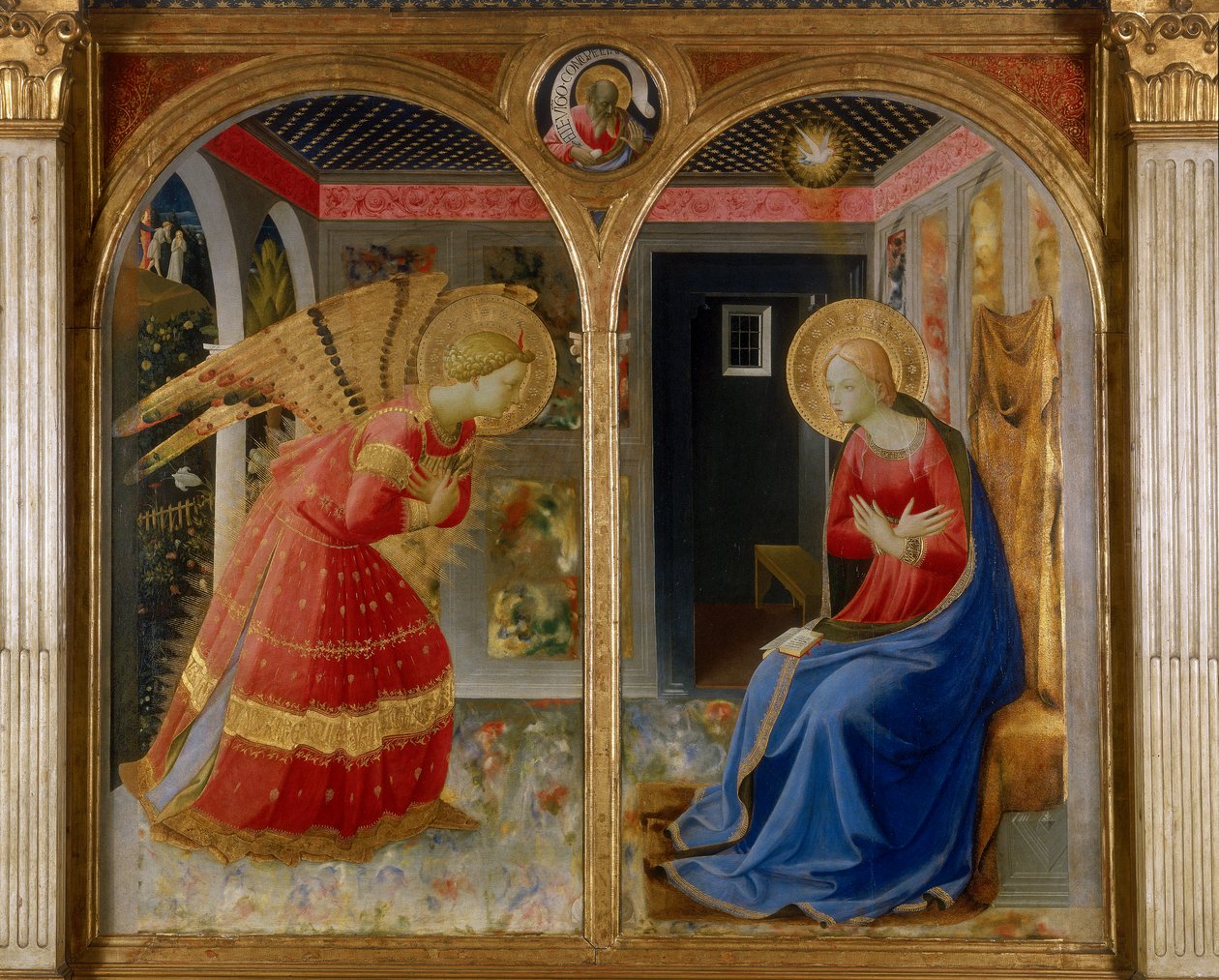 Die Verkündigung, ca. 1432 von Fra Angelico