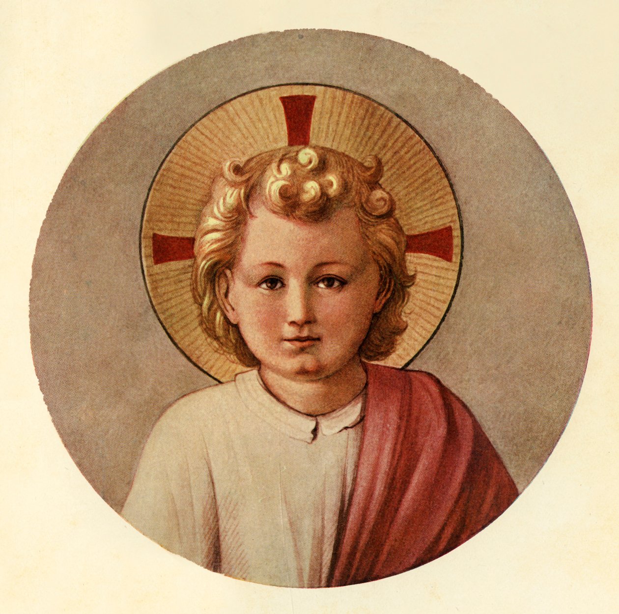 Das Jesuskind, 15. Jahrhundert, um 1909 von Fra Angelico