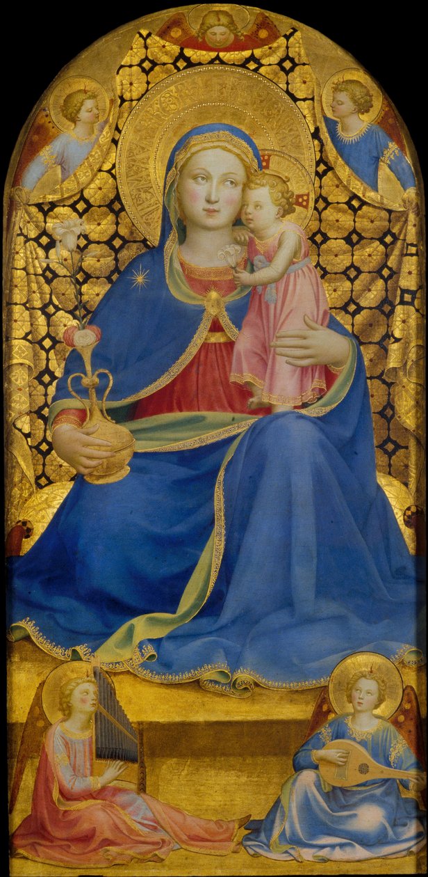 Die Jungfrau der Demut von Fra Giovanni Angelico da Fiesole