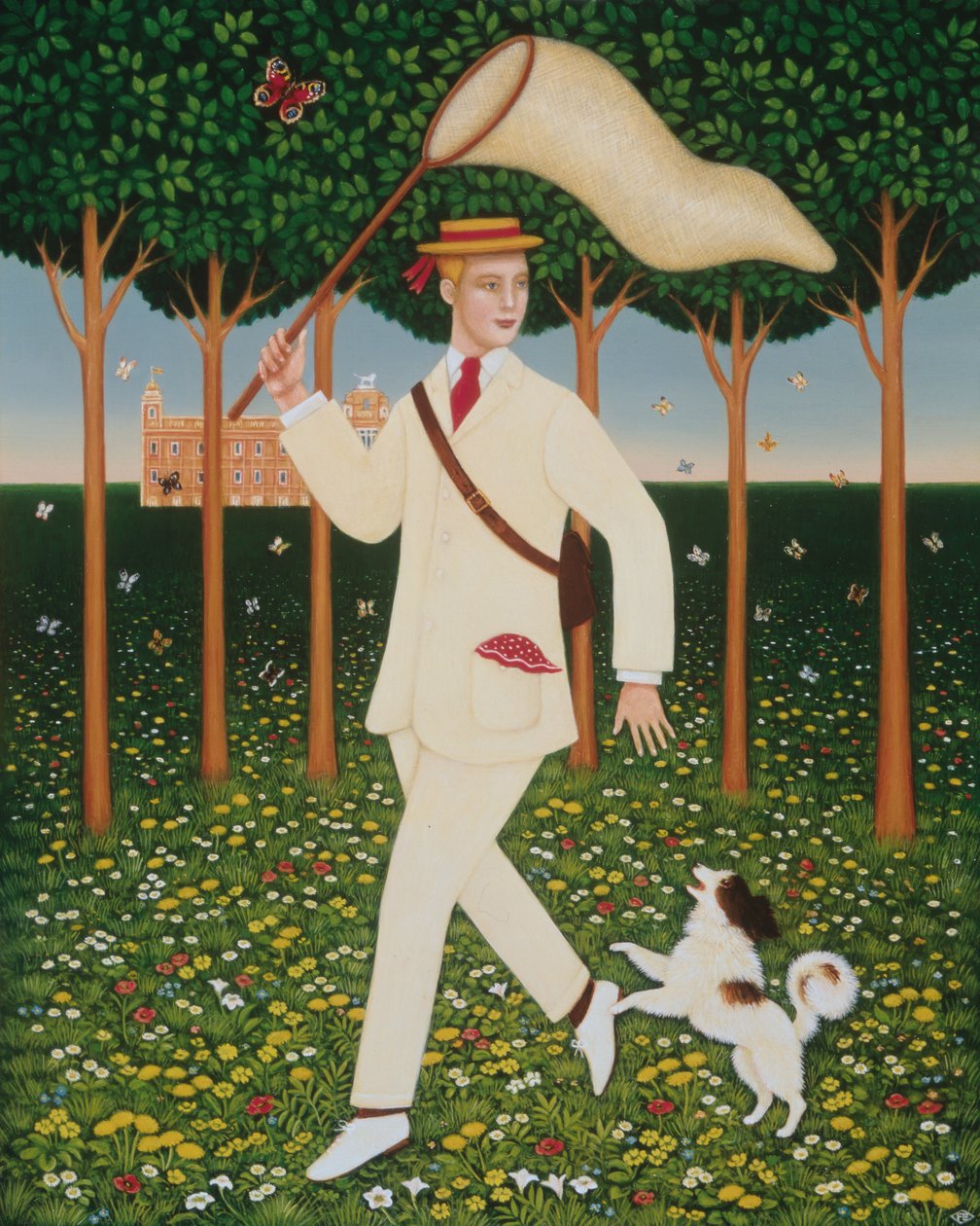 Schmetterlingsfänger von Frances Broomfield