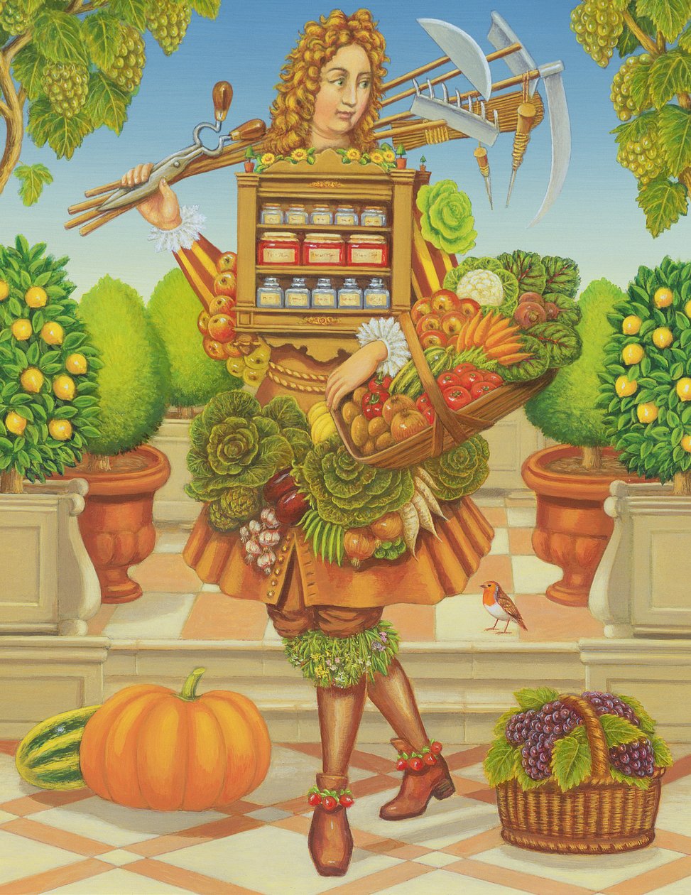 Der Küchengärtner, 2001 von Frances Broomfield