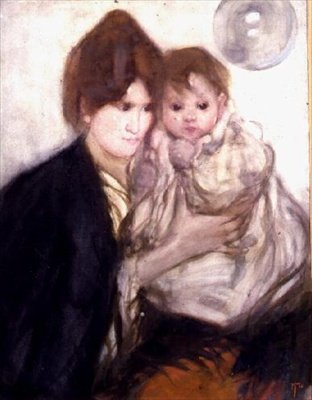 Der rote Ball von Frances Hodgkins