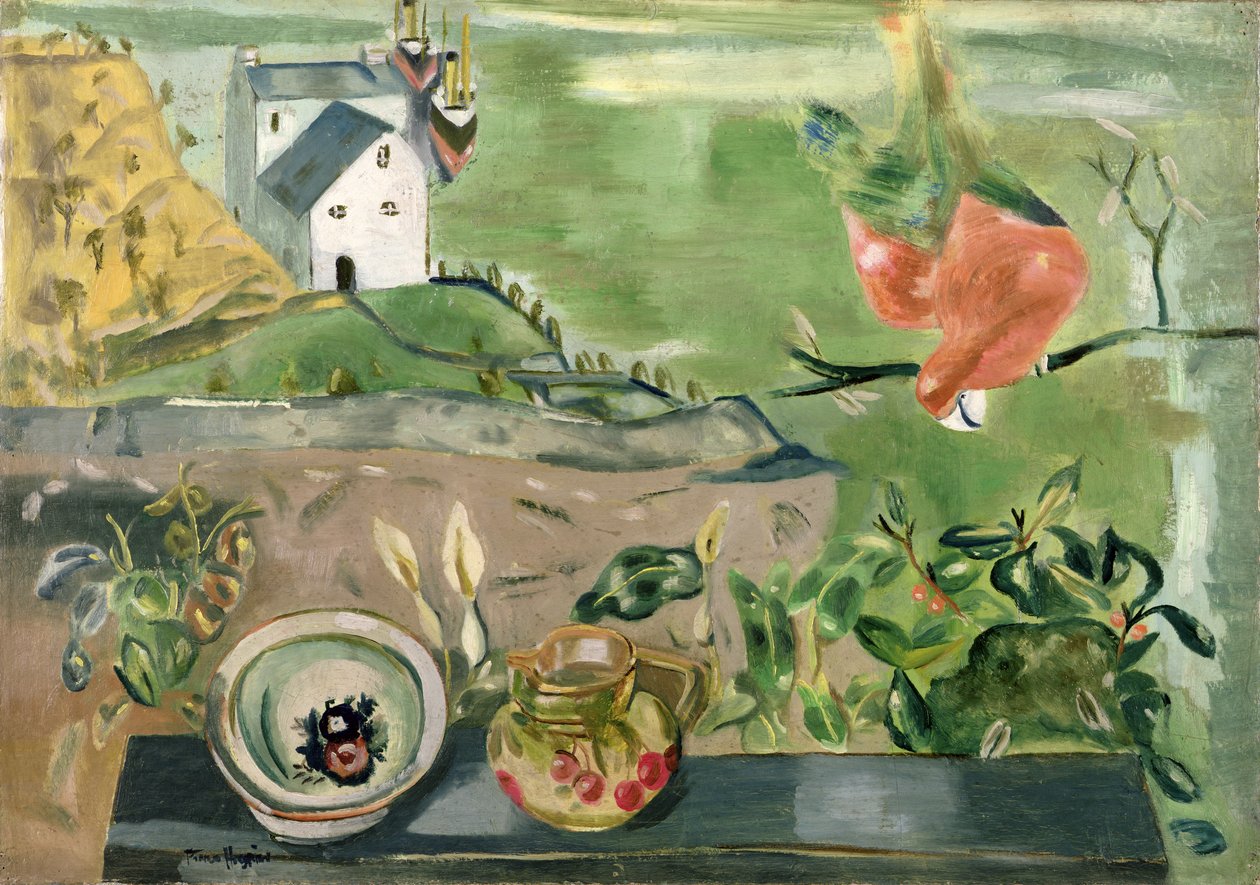 Flügel über Wasser von Frances Hodgkins
