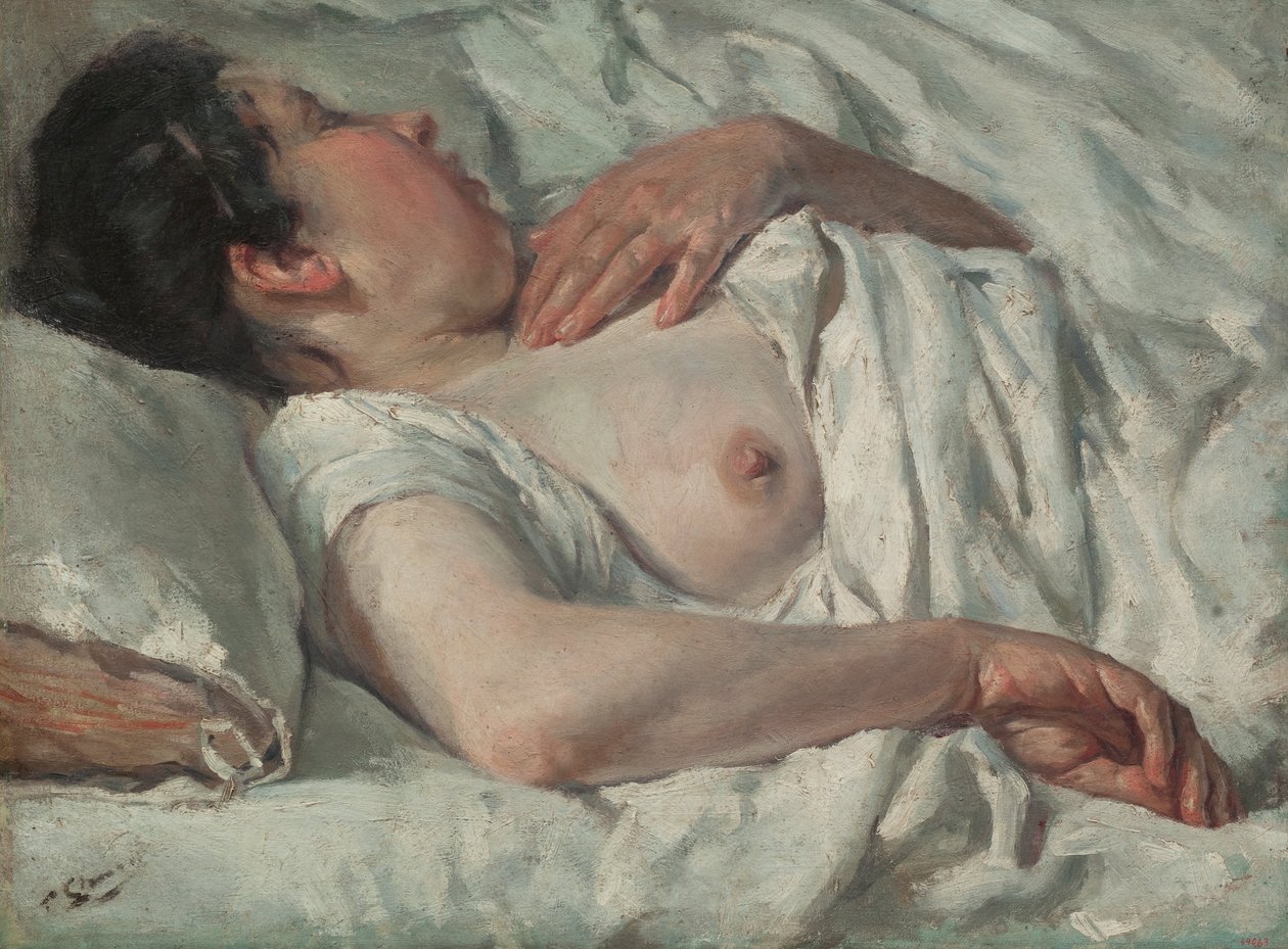 Schlafende Frau von Francesc Gimeno