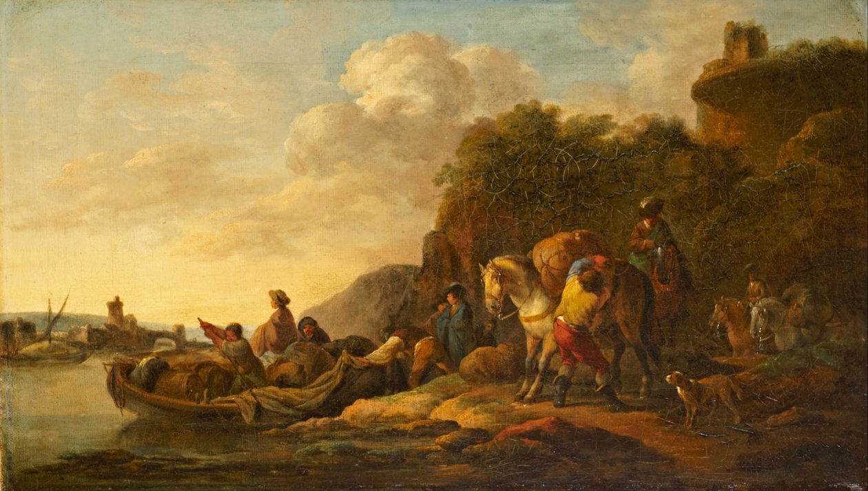 Fähre von Francesco Giuseppe Casanova