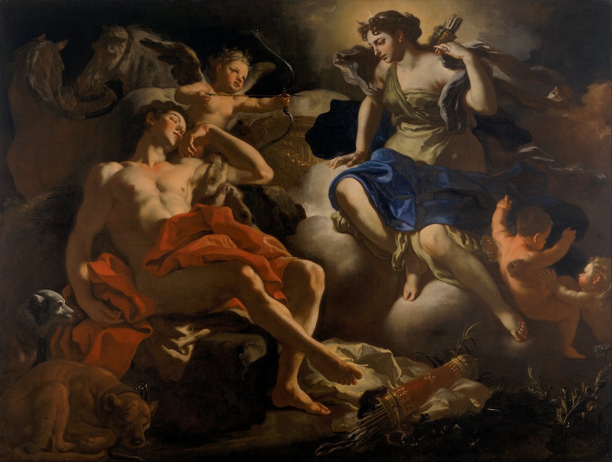 Diana und Endymion von Francesco Solimena