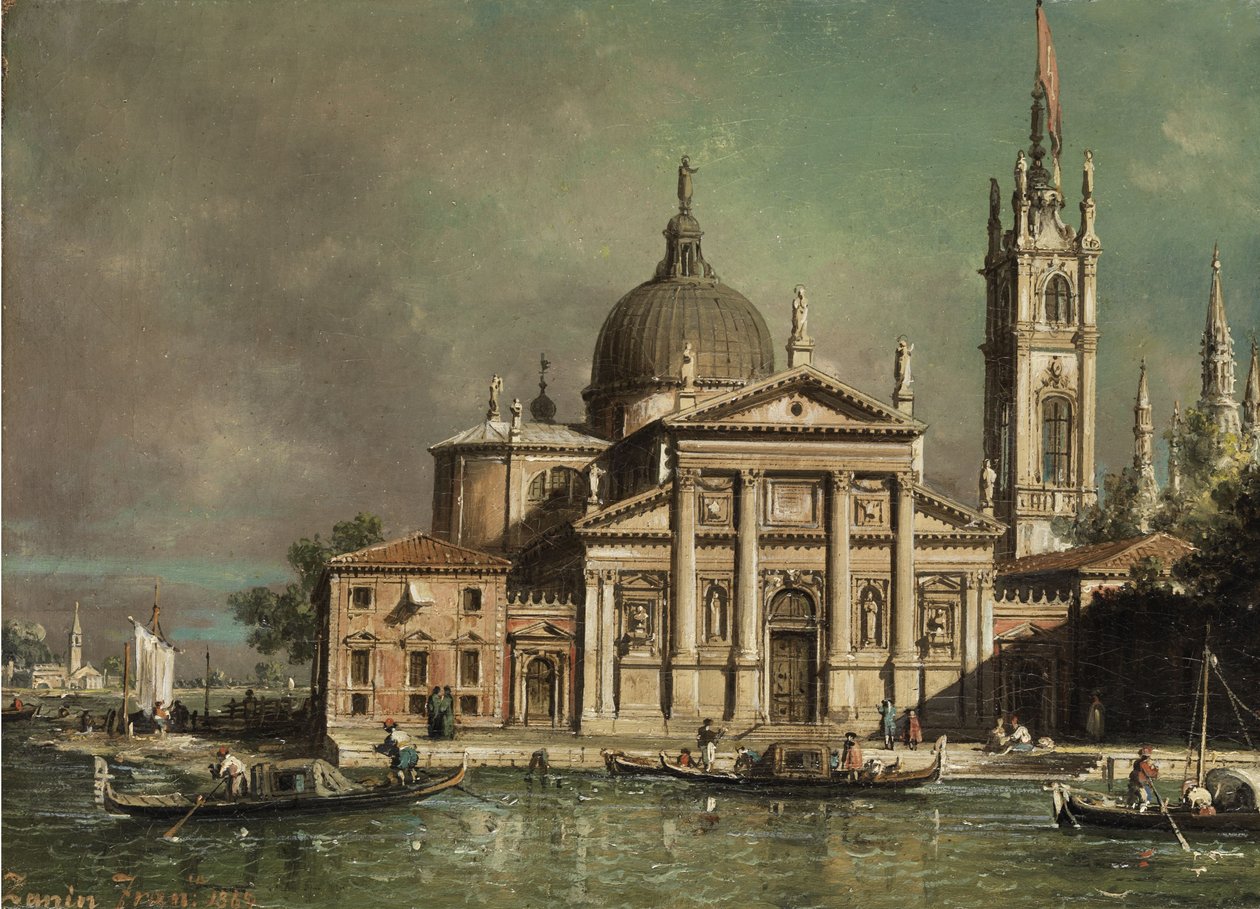Ansicht von San Giorgio Maggiore Venedig von Francesco Zanin