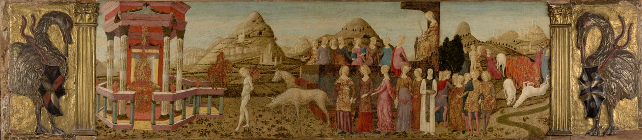 Triumph der Keuschheit von Francesco di Giorgio  