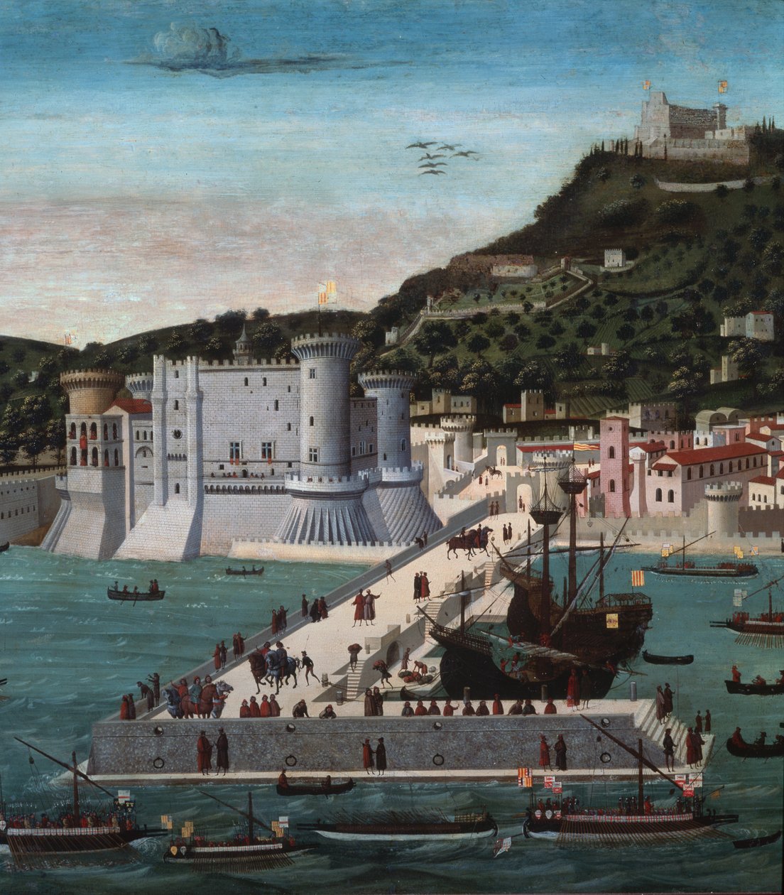 Die Tavola Strozzi von Francesco (attr.) Rosselli