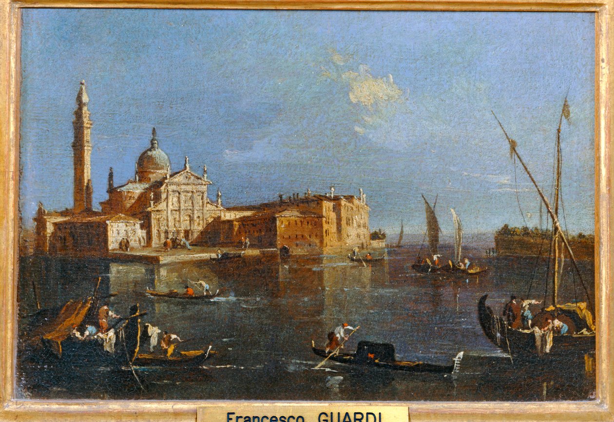 San Giorgio Maggiore von Francesco (circle of) Guardi