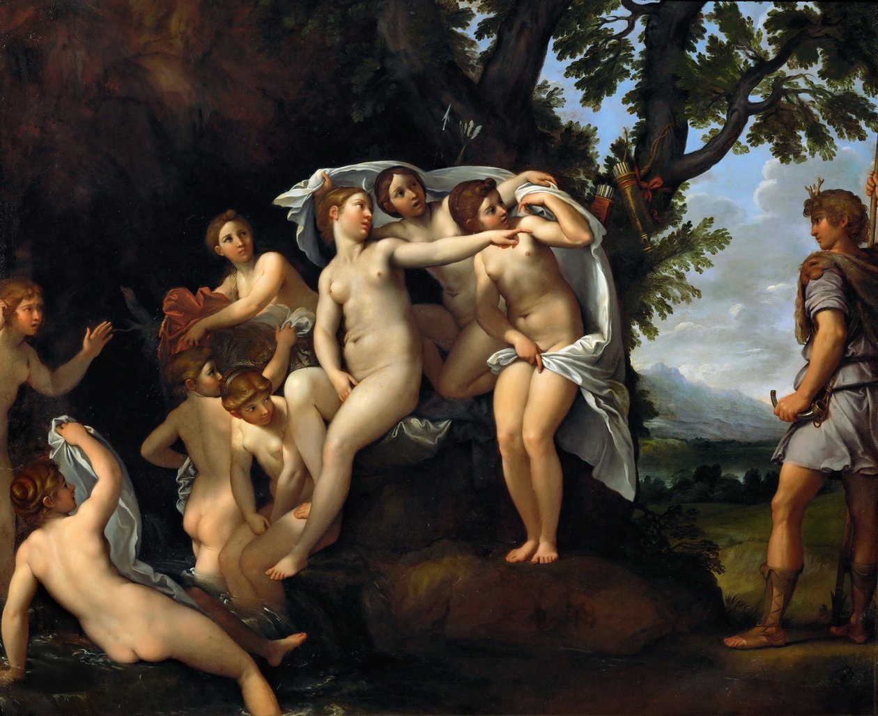 Diana und Actaeon von Francesco Albani