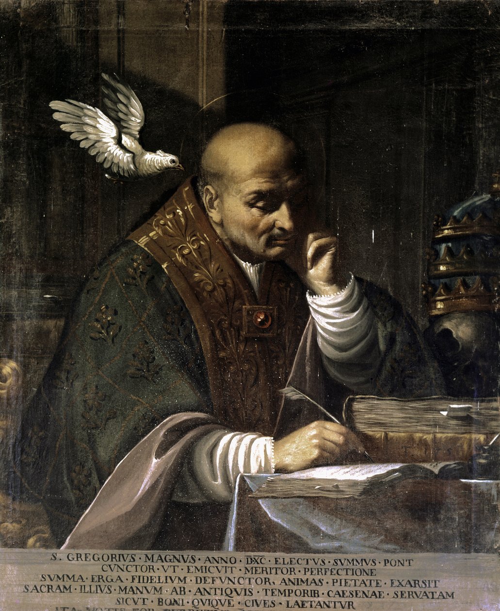 GREGORIUS I, Porträt 1730-1751 von Francesco Andreini