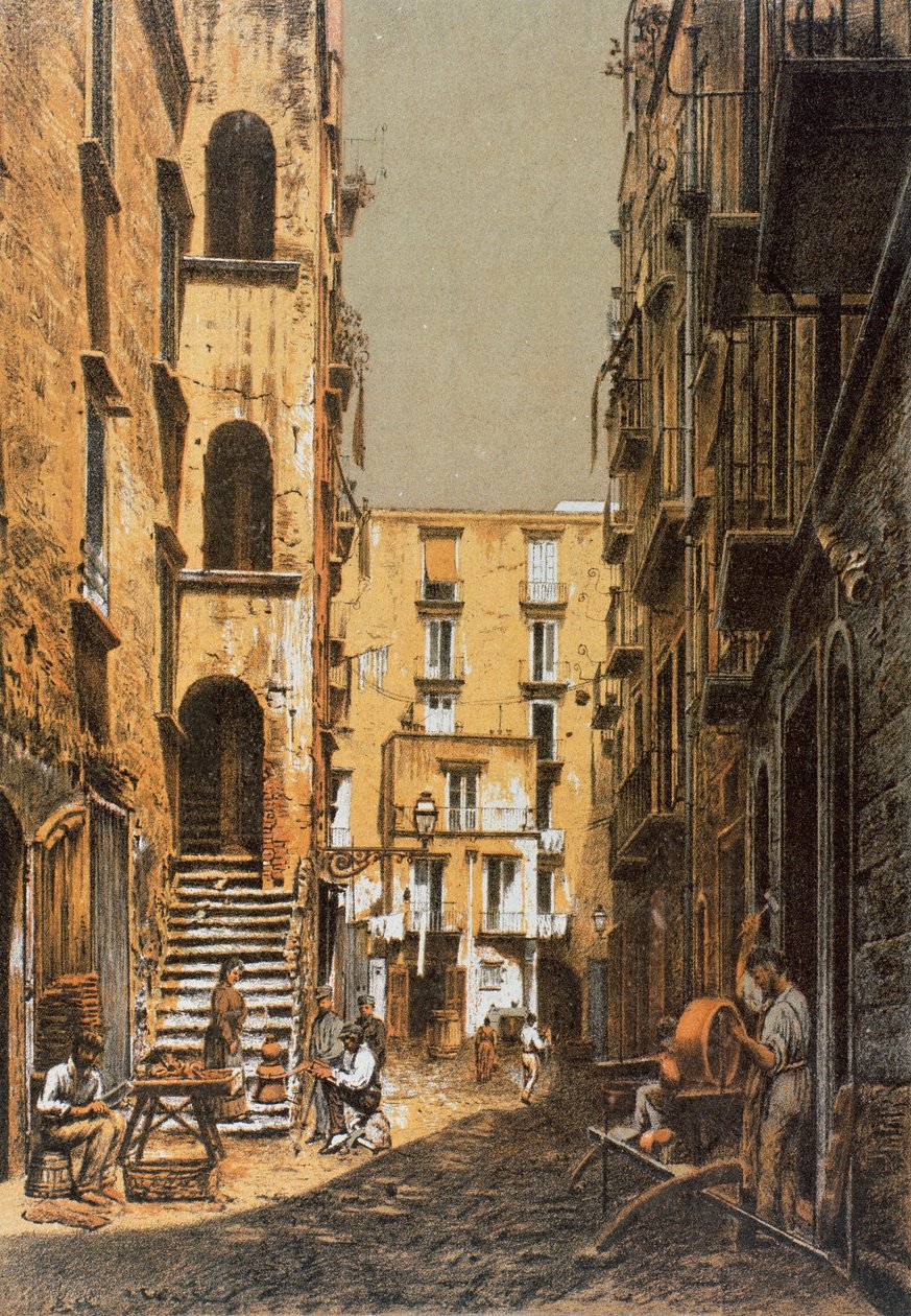 Vico Calderai Porto, in Neapel von Francesco Aversano
