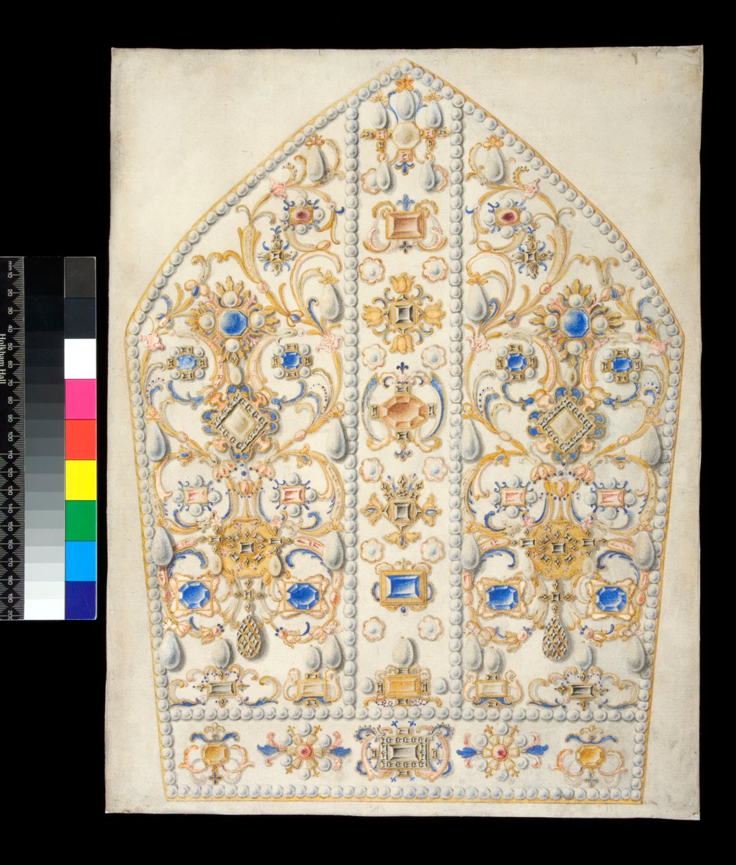 Ein Entwurf für eine Mitra von Francesco Bartoli