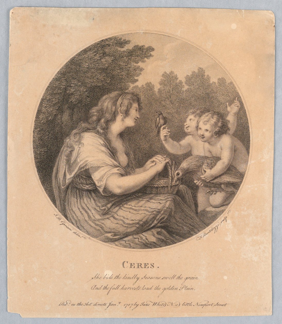 Ceres von Francesco Bartolozzi