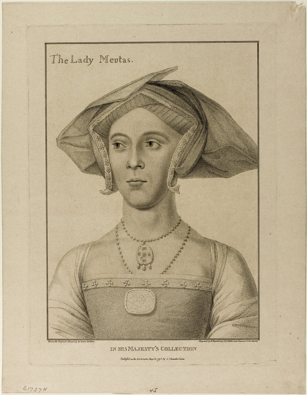 Lady Meutas von Francesco Bartolozzi