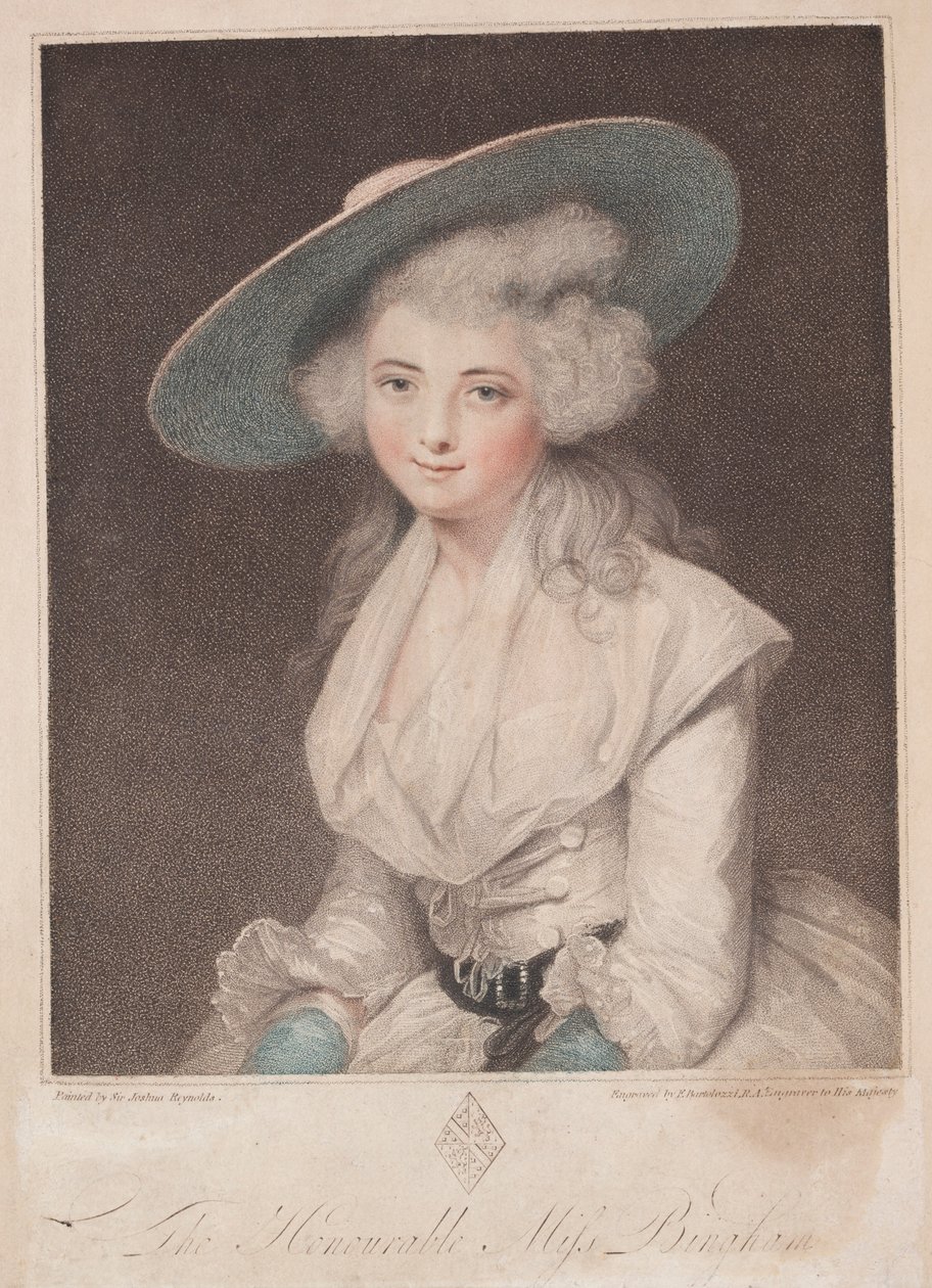 Miss Anne Bingham von Francesco Bartolozzi