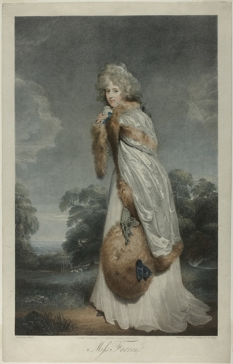 Miss Farren von Francesco Bartolozzi