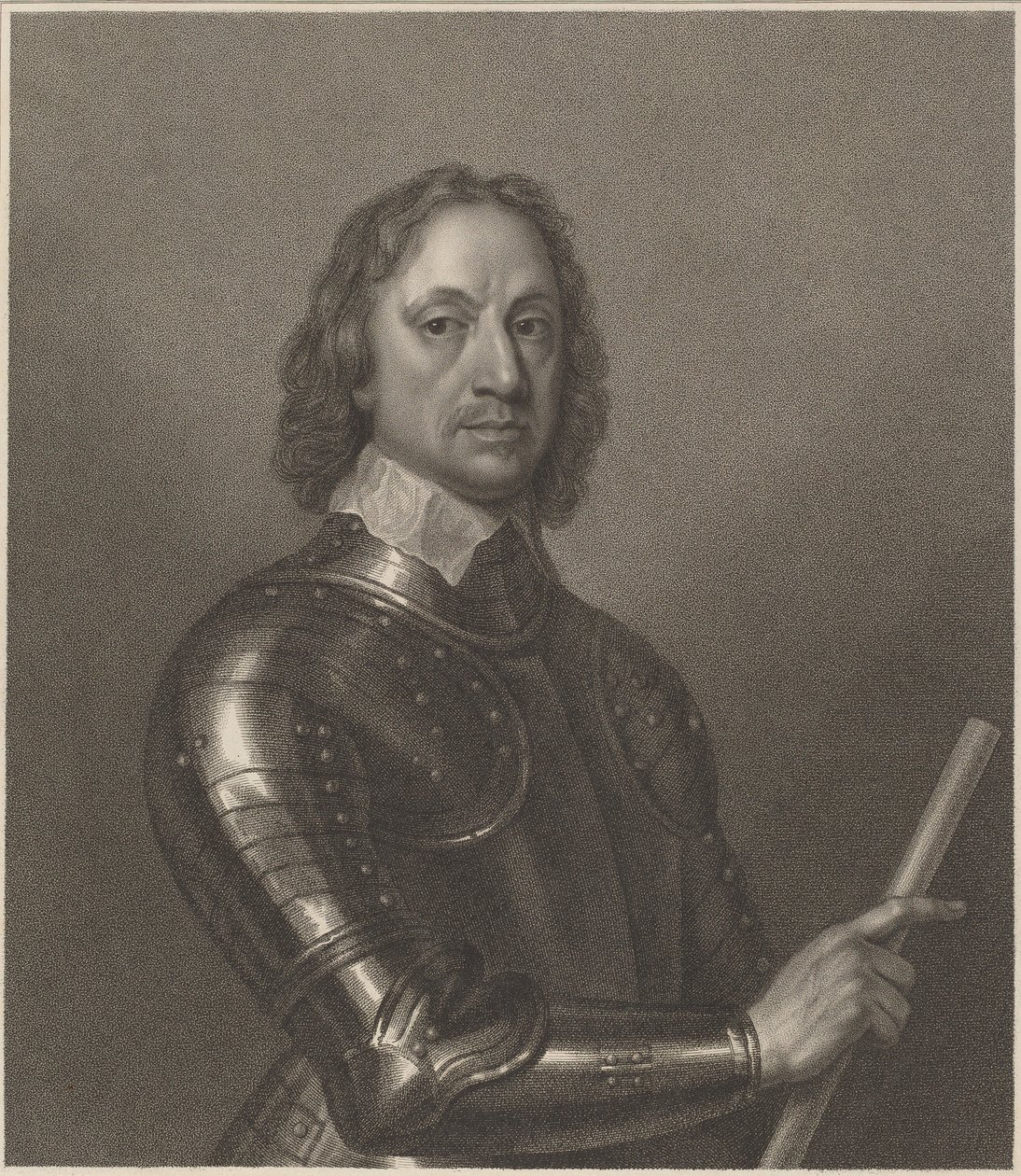 Oliver Cromwell, 1802 von Francesco Bartolozzi