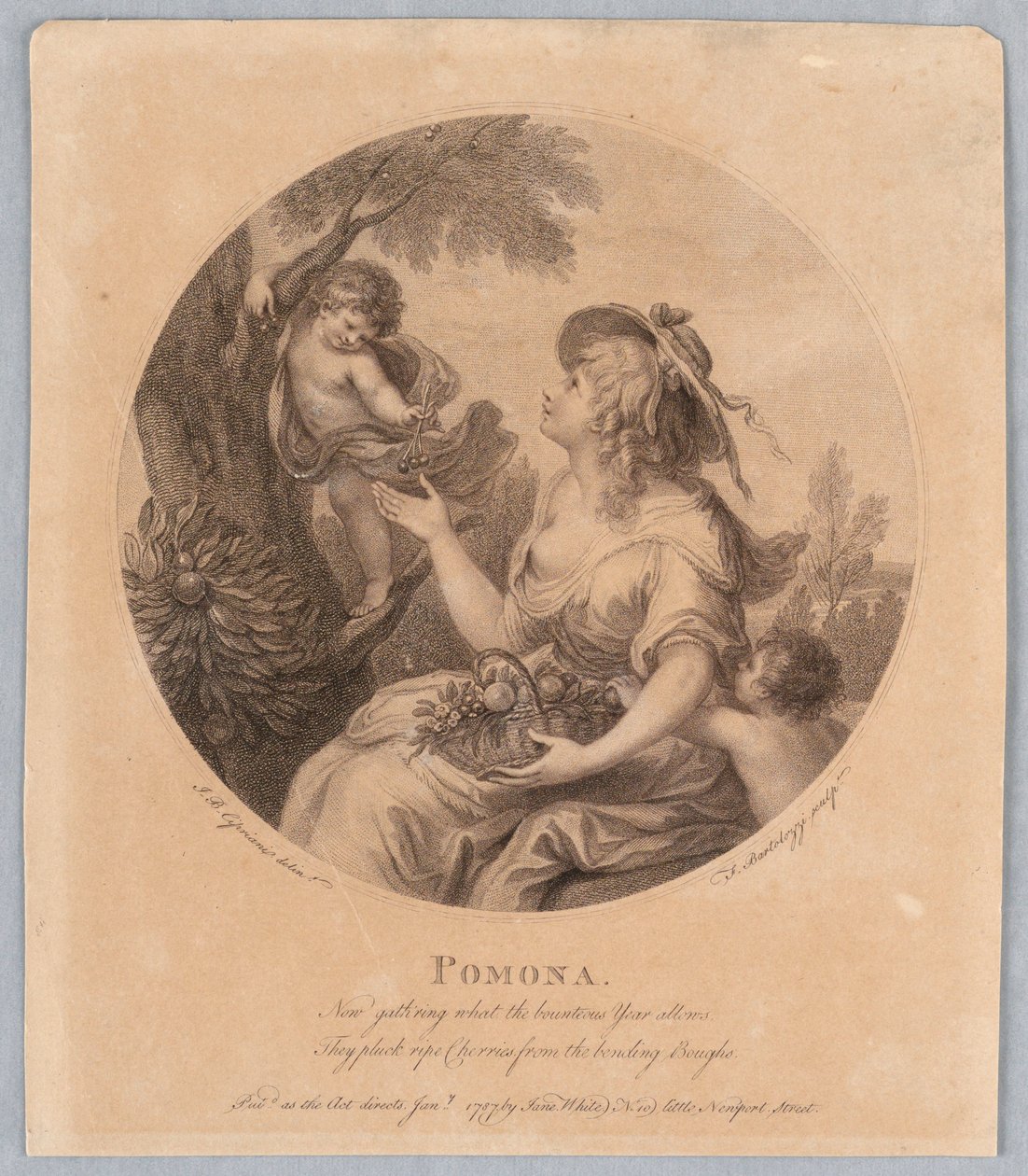 Pomona von Francesco Bartolozzi