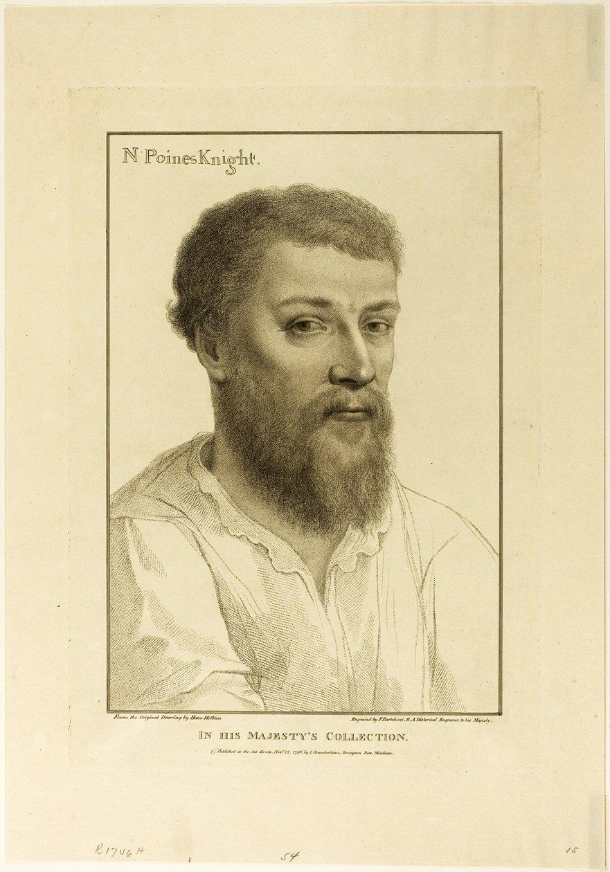 Sir Nicholas Poines von Francesco Bartolozzi
