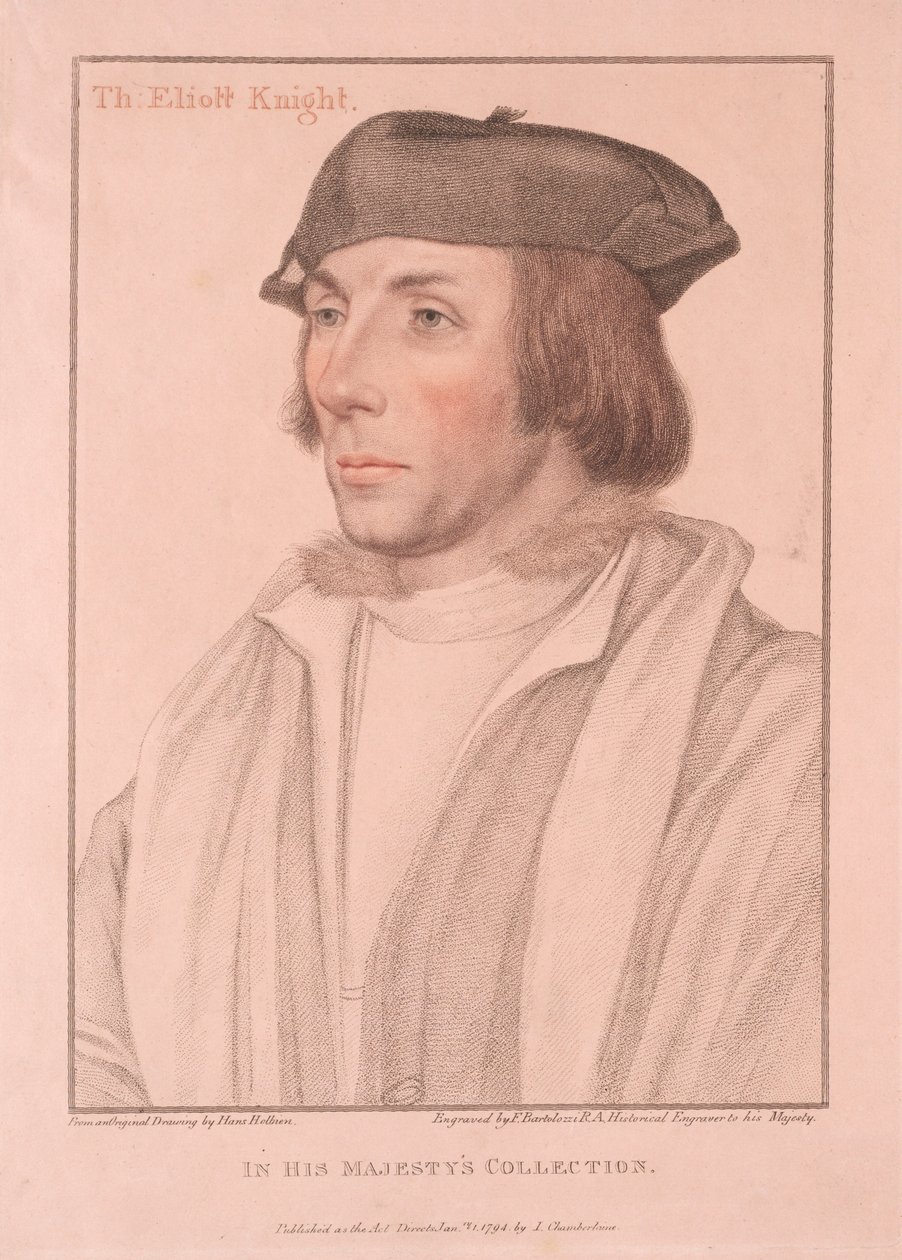 Sir Thomas Eliott, 1794 von Francesco Bartolozzi