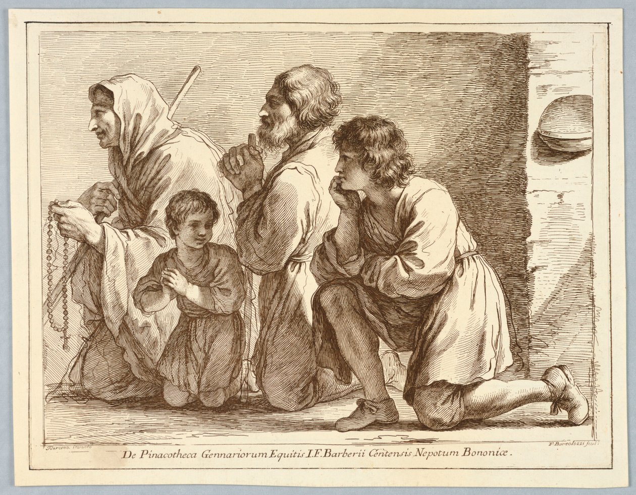 Die Familie Cornaro von Francesco Bartolozzi