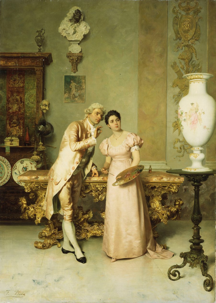Die seltene Vase von Francesco Beda