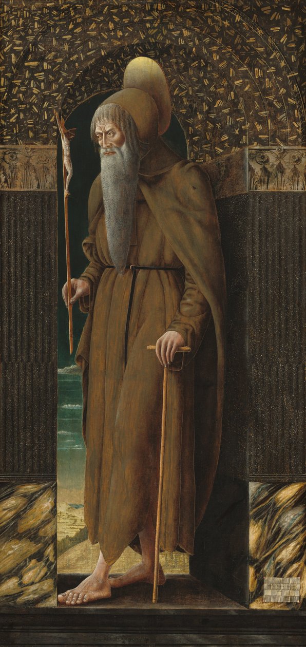 Heiliger Hieronymus, ca. 1470-1475 von Francesco Benaglio