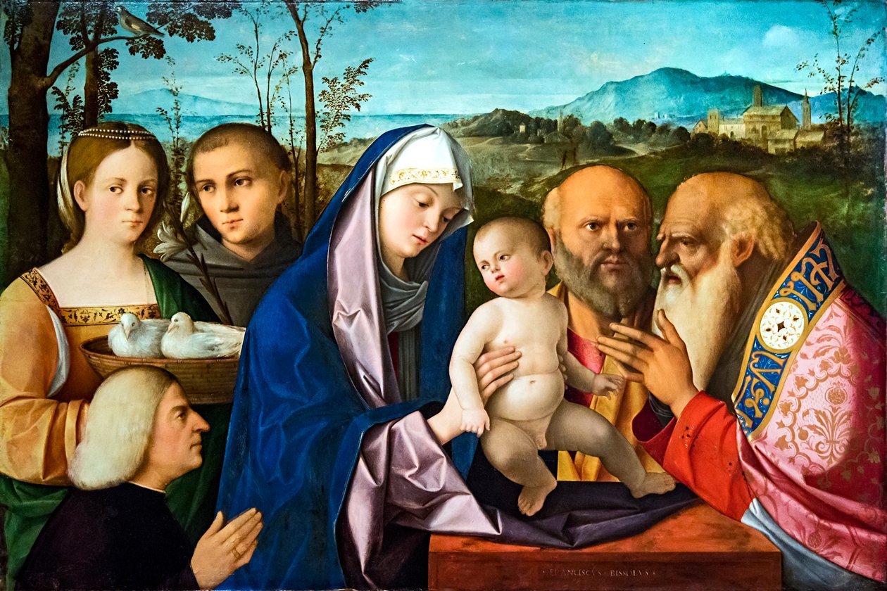 Darstellung Jesu im Tempel von Francesco Bissolo