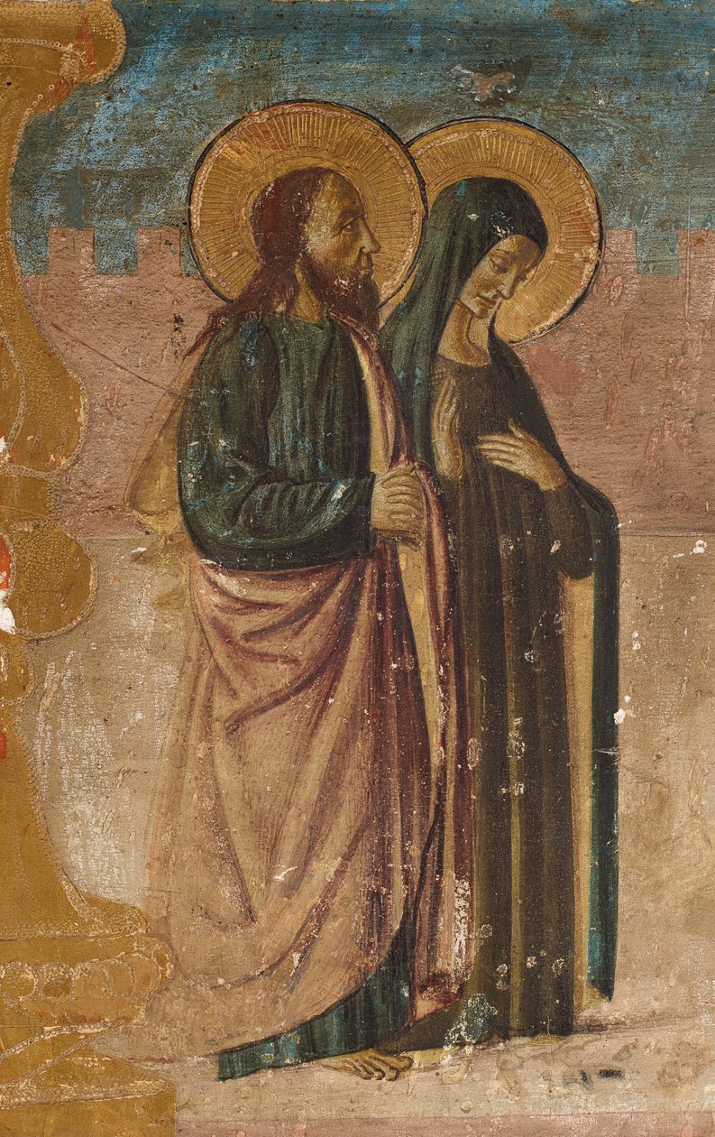 Heilige Anna und Joachim von Francesco Botticini